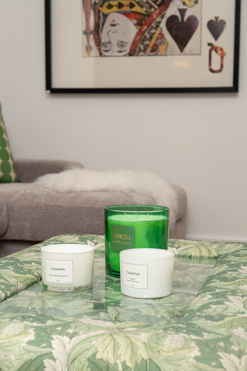 Large Sences Citrus Verbena 3 Wick Candle