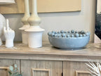 Revival Circular Bobble Bowl - Sandy Blue