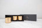 White Sandlewood Candle Set of 3 image 0