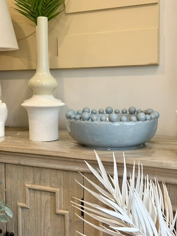 Revival Circular Bobble Bowl - Sandy Blue