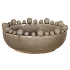 Revival Circular Bobble Bowl - Grey