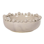 Revival Circular Bobble Bowl - Cream