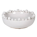 Revival Circular Bobble Bowl - White