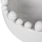 Revival Circular Bobble Bowl - White