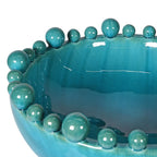 Revival Circular Bobble Bowl - Aqua