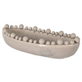 Aquilla Oval Bobble Bowl - Cream