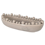Aquilla Oval Bobble Bowl - Cream