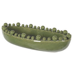 Aquilla Oval Bobble Bowl - Green