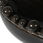 Aquilla Oval Bobble-Edged Bowl Black