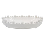 Aquilla Oval Bobble Bowl - White