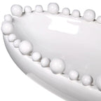Aquilla Oval Bobble Bowl - White