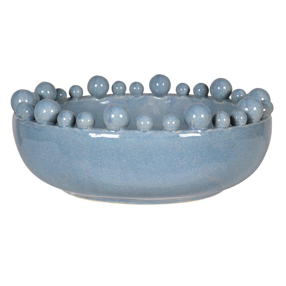 Revival Circular Bobble Bowl - Sandy Blue