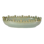 Aquilla Oval Bobble Bowl - Celadon