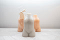 Pink Female Torso Candle image 0