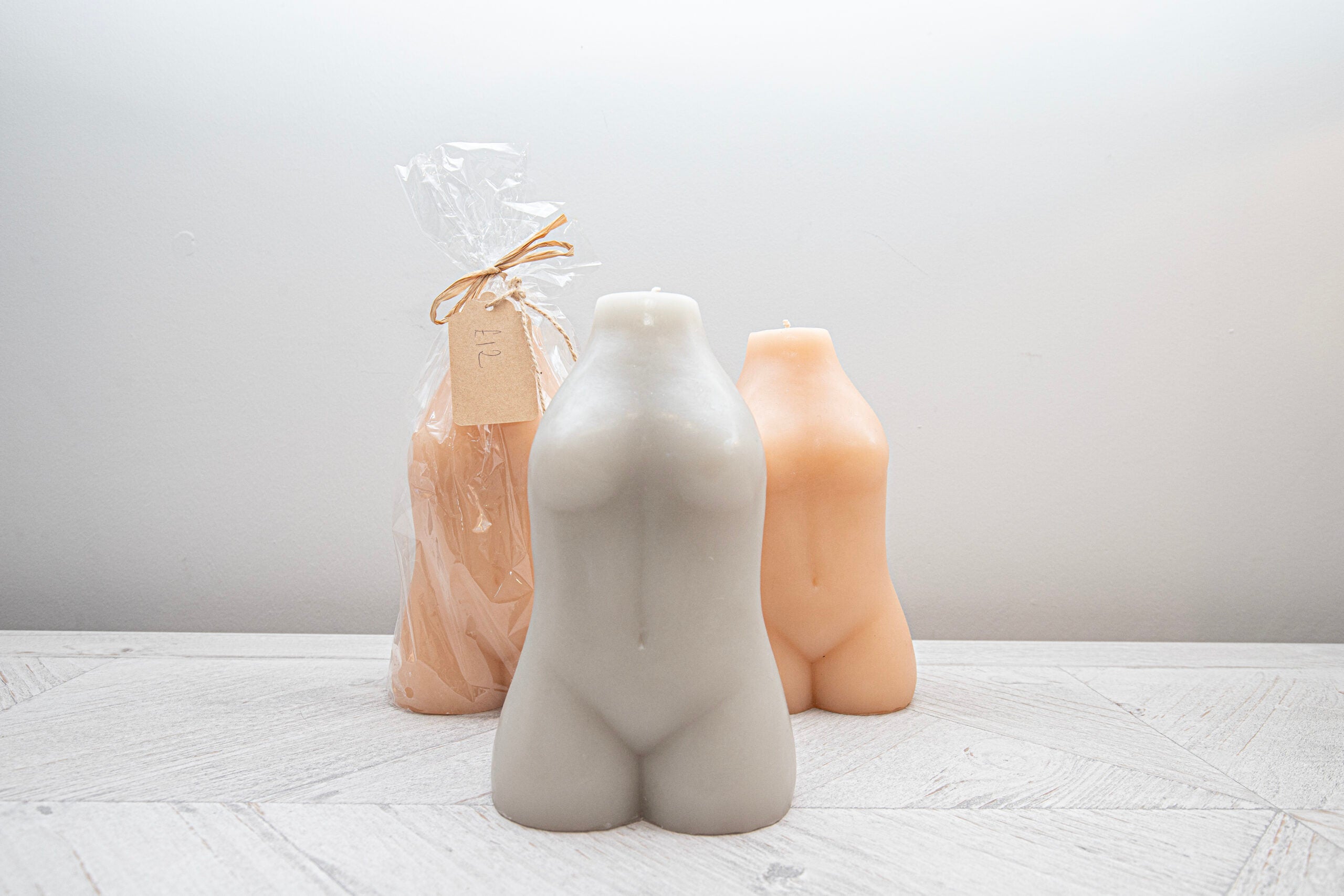 Pink Female Torso Candle image 0