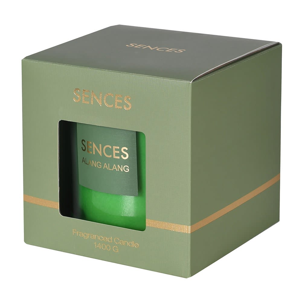 Large Sences Citrus Verbena 3 Wick Candle image 2