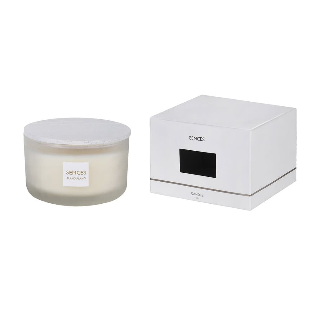 Sences White Alang Alang Lidded Candle image 4